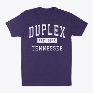 Duplex Tennessee Classic Established Classic Dad T-Shirt
