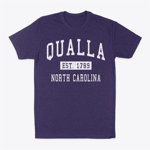 Qualla North Carolina Classic Established Classic Dad T-Shirt