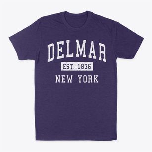 Delmar New York Classic Established Classic Dad T-Shirt