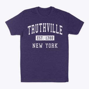 Truthville New York Classic Established Classic Dad T-Shirt