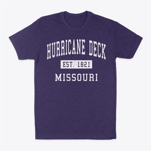 Hurricane Deck Missouri Classic Established Classic Dad T-Shirt