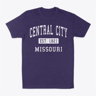 Central City Missouri Classic Established Classic Dad T-Shirt