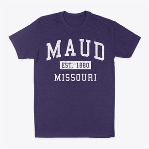 Maud Missouri Classic Established Classic Dad T-Shirt