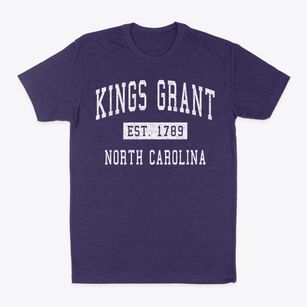 Kings Grant North Carolina Classic Established Classic Dad T-Shirt
