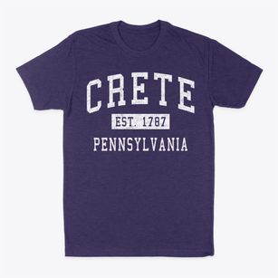 Crete Pennsylvania Classic Established Classic Dad T-Shirt