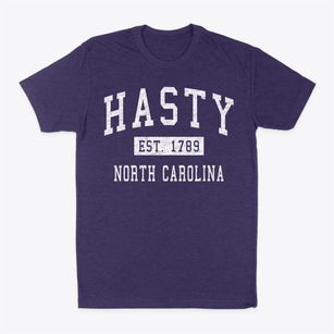 Hasty North Carolina Classic Established Classic Dad T-Shirt
