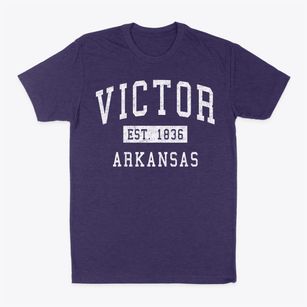 Victor Arkansas Classic Established Classic Dad T-Shirt