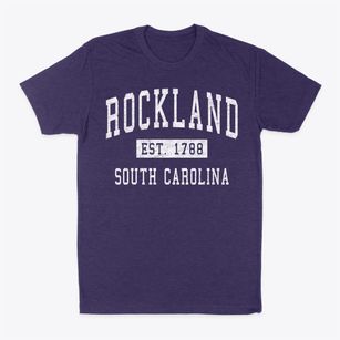 Rockland South Carolina Classic Established Classic Dad T-Shirt