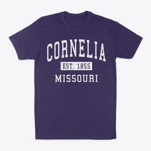 Cornelia Missouri Classic Established Classic Dad T-Shirt