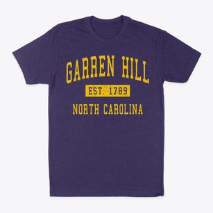 Garren Hill North Carolina Classic Established Classic Dad T-Shirt