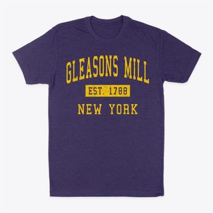Gleasons Mill New York Classic Established Classic Dad T-Shirt
