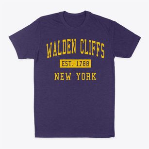 Walden Cliffs New York Classic Established Classic Dad T-Shirt