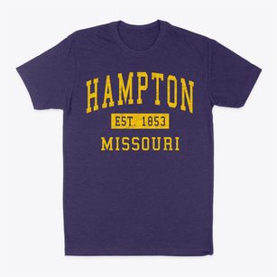 Hampton Missouri Classic Established Classic Dad T-Shirt