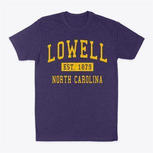 Lowell North Carolina Classic Established Classic Dad T-Shirt