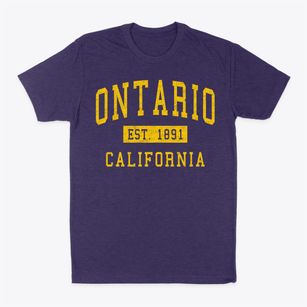 Ontario California Classic Established Classic Dad T-Shirt