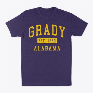 Grady Alabama Classic Established Classic Dad T-Shirt