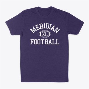 Meridian High School Classic Football Classic Dad T-Shirt
