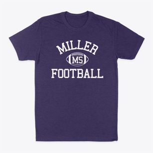 Miller School Of Albemarle Classic Football Classic Dad T-Shirt