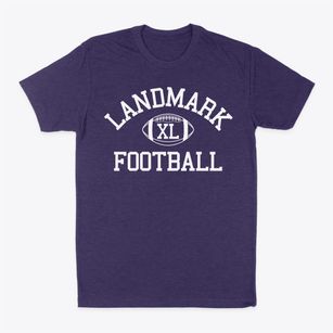 Landmark Christian School Classic Football Classic Dad T-Shirt