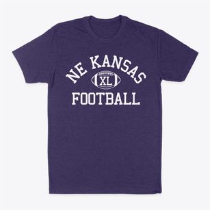 Northeast Kansas Homeschool Classic Football Classic Dad T-Shirt