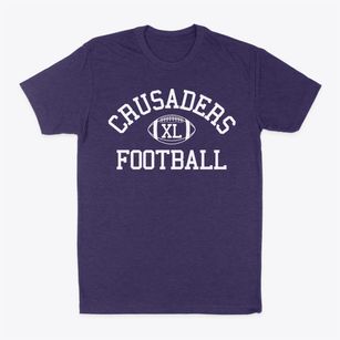 Crusaders For Christ School Classic Football Classic Dad T-Shirt
