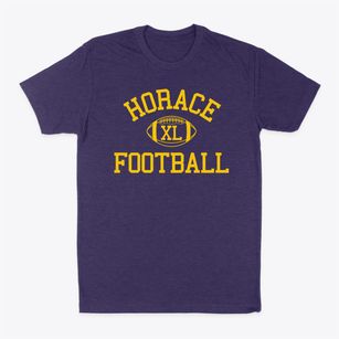 Horace Mann Year Round School Classic Football Classic Dad T-Shirt