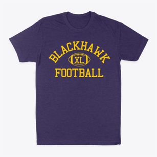 Blackhawk Intermediate School Classic Football Classic Dad T-Shirt