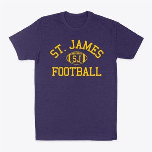 Saint James School Classic Football Classic Dad T-Shirt