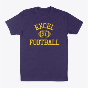 Excel Christian School Classic Football Classic Dad T-Shirt