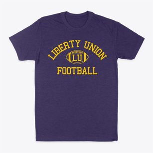 Liberty Union High School Classic Football Classic Dad T-Shirt