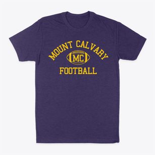 Mount Calvary School Classic Football Classic Dad T-Shirt