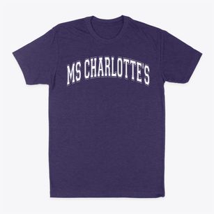 Ms Charlotte's Day Care Varsity Arch Classic Dad T-Shirt