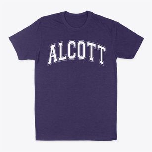 Alcott Elementary School Varsity Arch Classic Dad T-Shirt