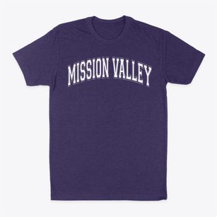 Mission Valley Elementary School Varsity Arch Classic Dad T-Shirt
