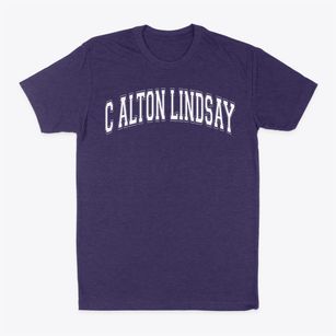 C Alton Lindsay Middle School Varsity Arch Classic Dad T-Shirt