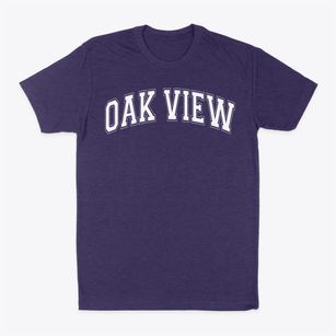 Oak View Elementary School Varsity Arch Classic Dad T-Shirt