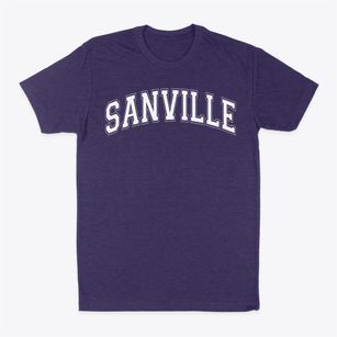Sanville Elementary School Varsity Arch Classic Dad T-Shirt