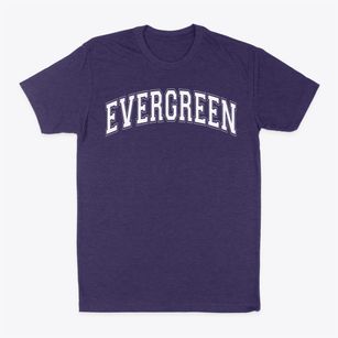 Evergreen Elementary School Varsity Arch Classic Dad T-Shirt