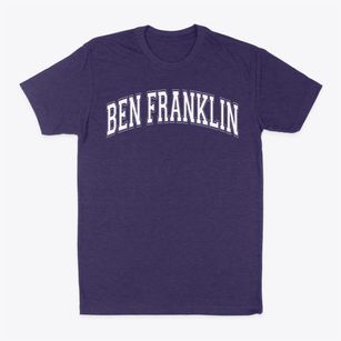 Ben Franklin Elementary School Varsity Arch Classic Dad T-Shirt
