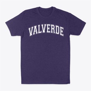 Valverde Elementary School Varsity Arch Classic Dad T-Shirt