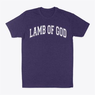 Lamb Of God School Varsity Arch Classic Dad T-Shirt
