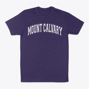 Mount Calvary Lutheran School Varsity Arch Classic Dad T-Shirt