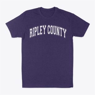 Ripley County R4 School Varsity Arch Classic Dad T-Shirt