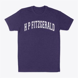 H P Fitzgerald Elementary School Varsity Arch Classic Dad T-Shirt