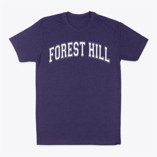 Forest Hill Elementary School Varsity Arch Classic Dad T-Shirt