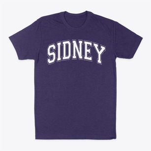 Sidney High School Varsity Arch Classic Dad T-Shirt