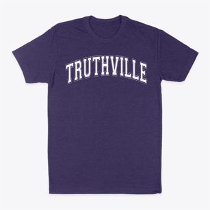 Truthville Christian Academy Varsity Arch Classic Dad T-Shirt