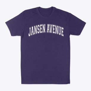 Jansen Avenue Elementary School Varsity Arch Classic Dad T-Shirt