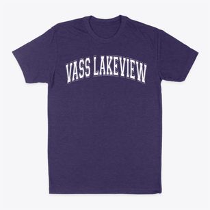 Vass Lakeview Elementary School Varsity Arch Classic Dad T-Shirt