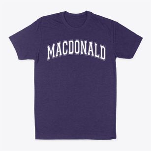 Macdonald Middle School Varsity Arch Classic Dad T-Shirt